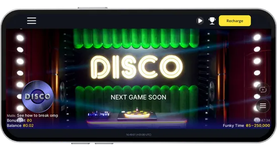 Funky Time Disco Bonus Einleitung