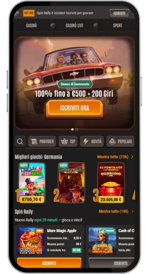 Funky Time in casinò con licenza italiana